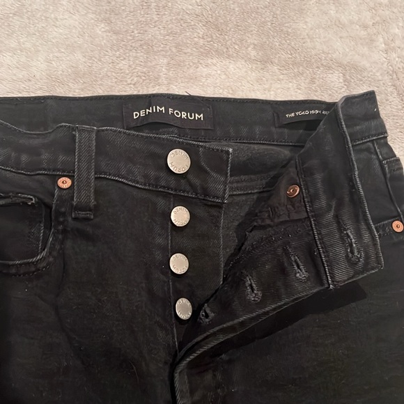 Denim Forum The Yoko High Rise Slim 28L - Picture 4 of 11